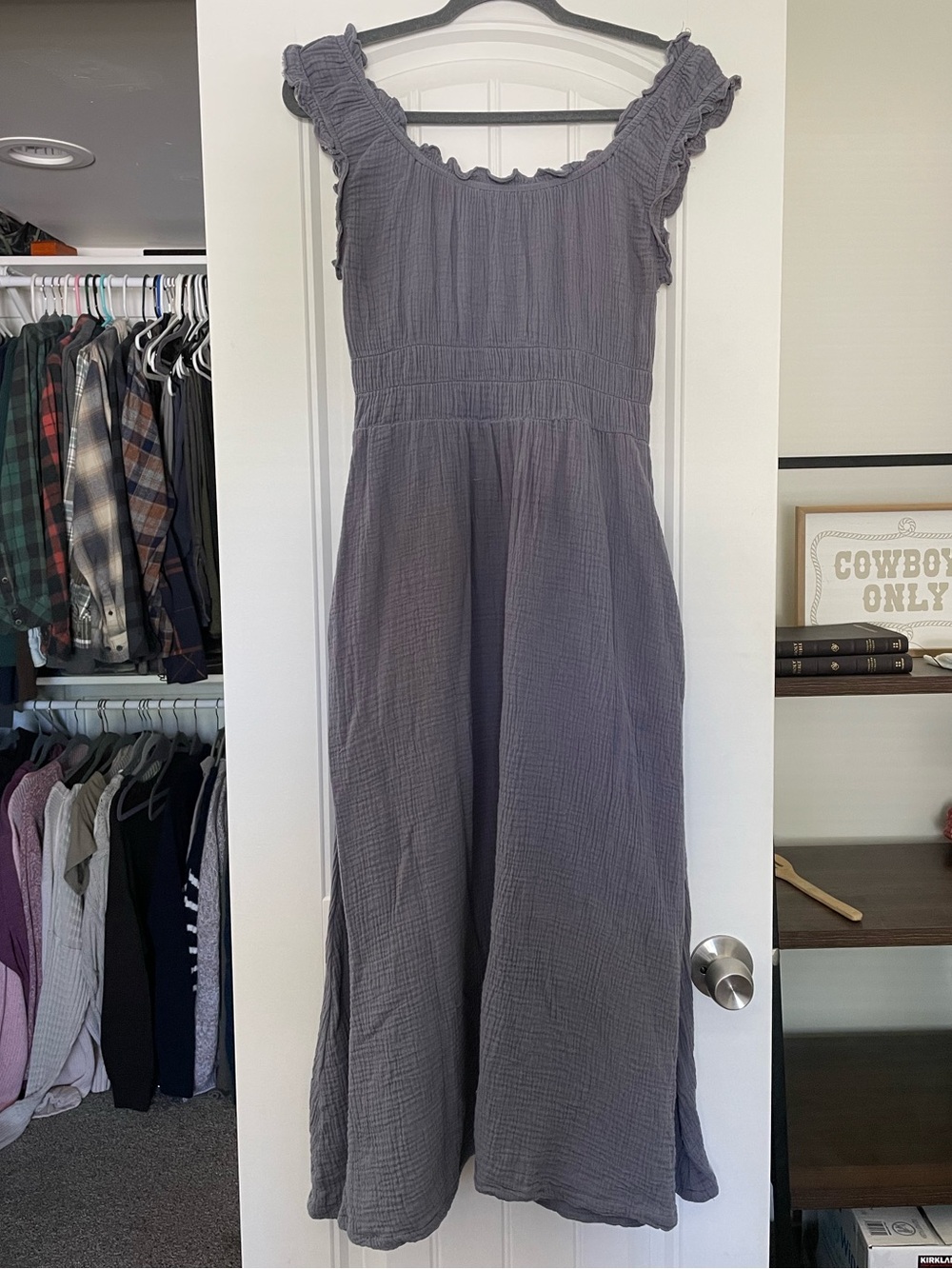 Neuflora Seaview Dress - slate blue